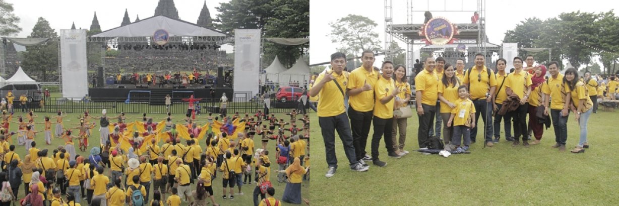 6500 participants celebrated the MTF Family Gathering in Prambanan Yogyakarta